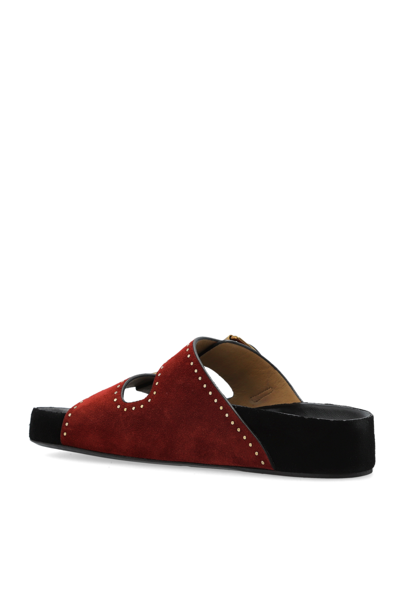 Burgundy Suede slides Lennyo Isabel Marant - Vitkac AS